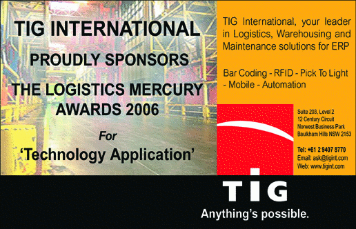 Logistics Mercury Awards 2006 Logistics Mercury Awards 2006