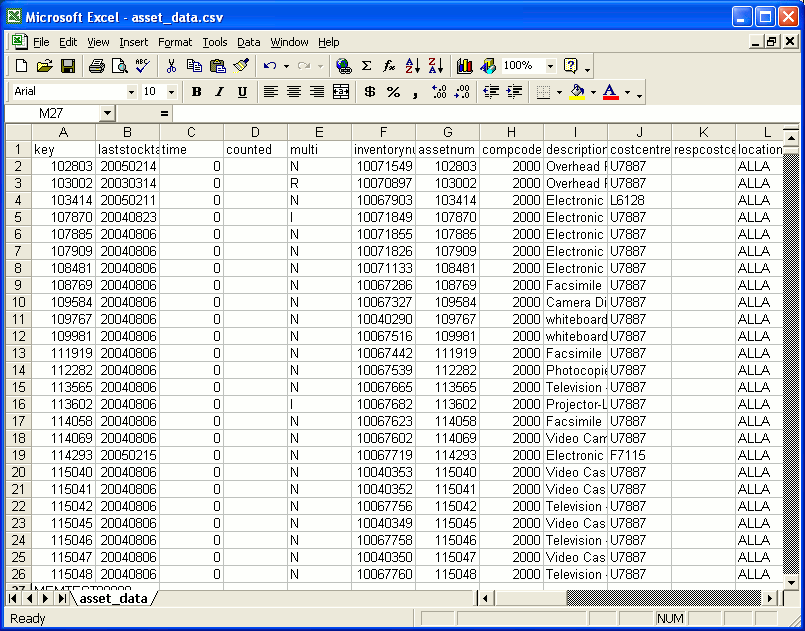 Spreadsheet Spreadsheet