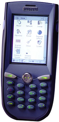 PA962 and PA963 Rugged PDA