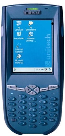 PA967 Rugged PDA (PA966 with pistol grip)